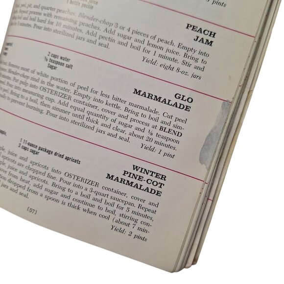 Osterizer Blender Recipe Cook Book Spin Cookery Retro Vintage Mid Century Modern - Picture 8 of 10